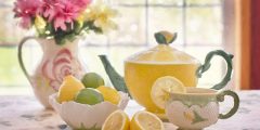 طريقة الشاي مع الليمون